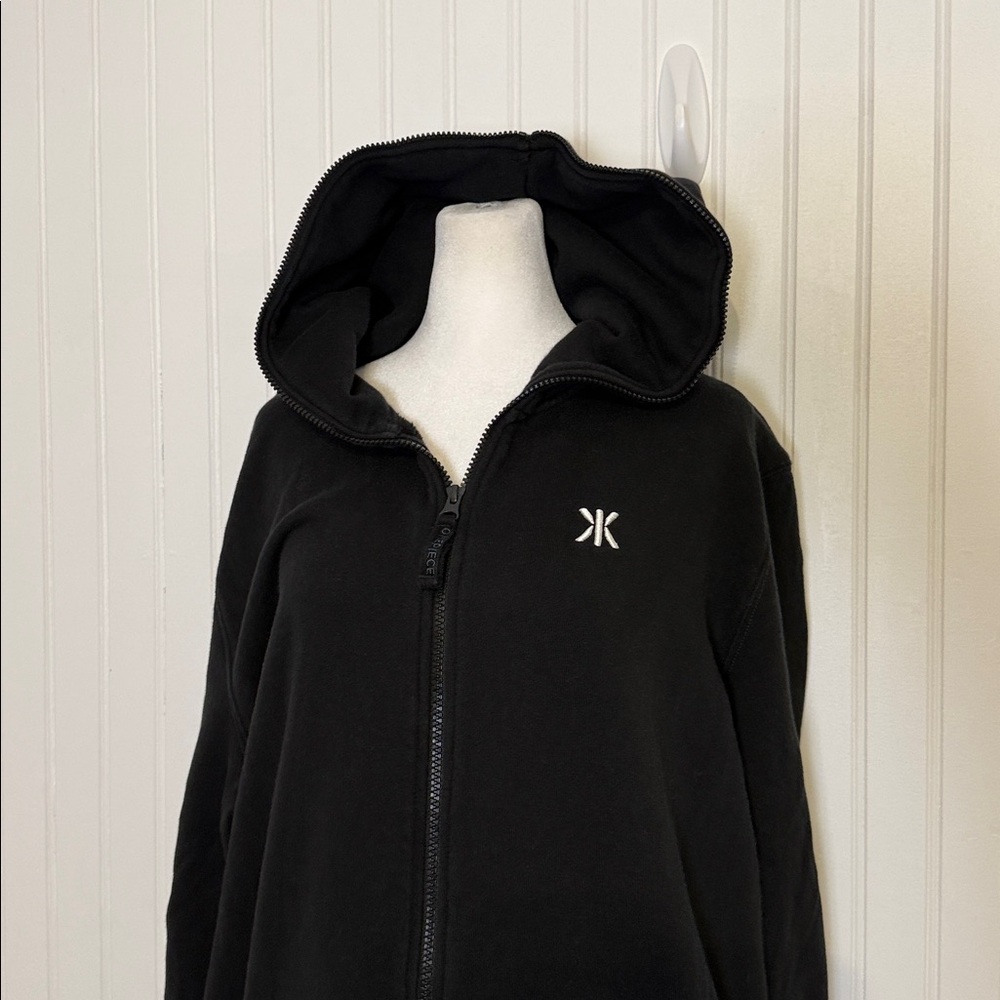 Men’s | The Norwegian Original | Onepiece  | Black fleece Hooded Jumpsuit